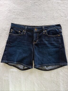 Big Star | Alex | Mid Rise Fit | Dark Indigo Denim Shorts